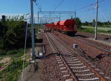 Prace w rejonie przystanku Tarnobrzeg Ocice (2)