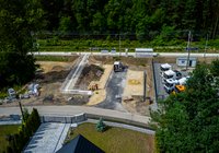 Budowa przystanku Tarnobrzeg Sobów, 247 km, 18.08.2026 r., fot. Łukasz Bryłowski, źródło PKP Polskie Linie Kolejowe S.A. (2)