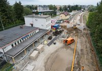 Modernizacja przystanku kolejowego Krosno Miasto, 70 km, 11.08.2026 r., fot. Łukasz Bryłowski, źródło PKP Polskie Linie Kolejowe S.A. (1)