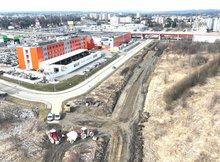 Prace na torach w ramach inwestycji na l. nr 108 Jasło- Nowy Zagórz, fot. Krzysztof Dzidek