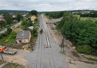 Modernizacja stacji kolejowej Jedlicze, 60 km, 11.08.2026 r., fot. Łukasz Bryłowski, źródło PKP Polskie Linie Kolejowe S.A. (1)
