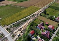 Budowa przystanku kolejowego, Padew Narodowa, 275 km, 30.07.2026 r., fot. Łukasz Bryłowski, źródło PKP Polskie Linie Kolejowe S.A. (4)