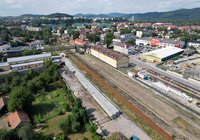 Modernizacja stacji kolejowej Sanok, 107 km, 11.08.2026 r., fot. Łukasz Bryłowski, źródło PKP Polskie Linie Kolejowe S.A. (3)