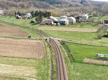 Linia kolejowa nr 108, szlak Tarnowiec - Jedlicze, fot. Krzysztof Dzidek (2)