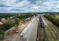 Przebudowa stacji kolejowej, Łączna, 160 km, 1.09.2026 r., fot. Łukasz Bryłowski, źródło PKP Polskie Linie Kolejowe S.A. (3)