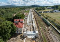 Modernizacja stacji kolejowej Zagnańsk, 171 km, 1.09.2026 r., fot. Łukasz Bryłowski, źródło PKP Polskie Linie Kolejowe S.A. (5)