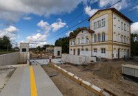 Modernizacja stacji kolejowej Zagnańsk, 171 km, 1.09.2026 r., fot. Łukasz Bryłowski, źródło PKP Polskie Linie Kolejowe S.A. (2)
