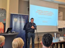 Podpisanie umowy w Krośnie na linię Jasło - Zagórz; fot. Kamil Mergel PLK SA